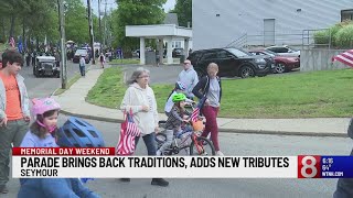 Seymour residents participate in Memorial Day parade