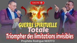 🔥🔥🔥🔥MOMMENT INTENSE DE PRIÈRE : GUERRE SPIRITUELLE TOTALE || Prophète Rodrigue NDEFFO🔥🔥🔥🔥