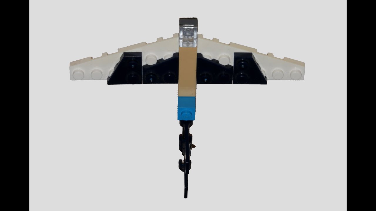 Lego Airplane Tutorial Youtube