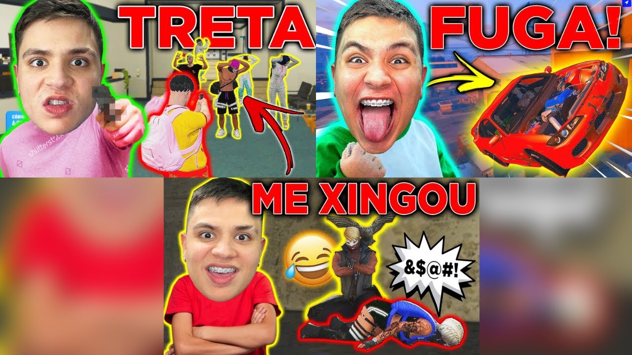 3 Vídeos Insanos Do Paulinho O Loko No Gta Rp React épico Youtube