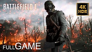 Battlefield 1 Gameplay Walkthrough Part 1 FULL GAME PS5 (4K 60FPS HDR) No Commentary