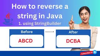 Frequently Asked Java Program 02: How to reverse a string in Java (Method 01 - StringBuilder)