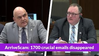 ArriveScam: 1700 crucial emails disappeared: How could that happen?