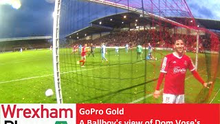 Gopro Gold A Ballboy's view of Dom's awesome goal