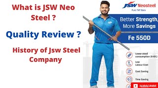 JSW Neo Steel Fe550D | What is Quality Review of JSW Neo Steel | History of JSW Company @JSWsteel.limited