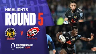 Exeter Chiefs v Cornish Pirates - HIGHLIGHTS | A Brown-Bampoe Hat-Trick | Premiership Rugby Cup