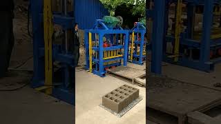 QT 4-40 small business manual concrete hollow block machine