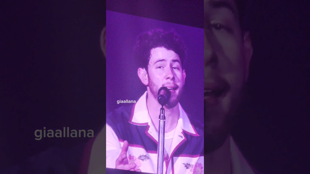 Jonas Brothers Manila Concert — Nick Jonas Sings "Jealous." # ...