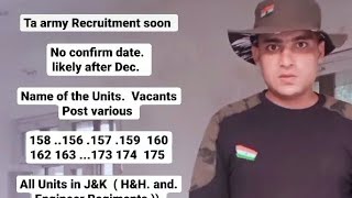 Ta army Recruitment. 🥰😘😭👉🤔🤔...Kb hogi ..🙏🙏🙏🏃🏃🏃🏃🏃🏃...Good .update .