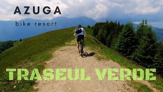 AZUGA Bike Resort | Coborare Traseul Verde cu Bicicleta Hardtail SH de 120 EURO [4K]