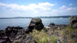 桜島 溶岩なぎさ遊歩道