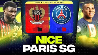 🔴 NICE - PSG | Paris sous pression ! Lens est à 3 pts ! ( ogcn vs paris ) | LIGUE 1 - LIVE/DIRECT