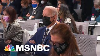 Biden Appears To Nod Off During Climate Summit In Glasgow