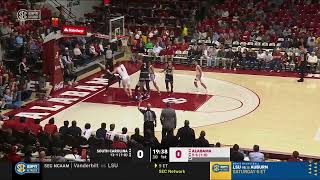 Aaron Estrada vs South Carolina (17 PTS, 7 REB, 2 AST, 2 STL)