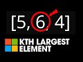 Kth Largest Element In An Array - 215. LeetCode - QuickSelect - Java