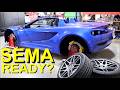 Ready for the Big Stage: Prepping the Electric Supercar for SEMA