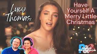 Lucy Thomas | "Have Yourself A Merry Little Christmas" ( Cover ) | Couples Reaction!