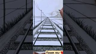 railway track sketch ❤️😁#drawing #artwork #viral #viralshort#youtube #youtubeshorts #art #shortvideo