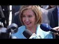 voa interviews nancy pelosi in poland