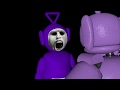 Tinky Winky Meet Tinky Winky From FNaTL 2 [Cinema 4D]