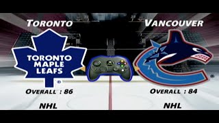 The Lost Seasons: NHL 2004-05 - Toronto Maple Leafs @ Vancouver Canucks 12-31-2004