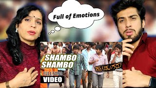 Hudugru | Kannada Video Song Reaction | Shambo Shiva | Punneth Rajkumar, Radhika Pandith