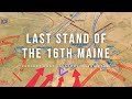 Battle of Gettysburg | The Last Stand of The 16th Maine | Oak Ridge | Project Past History Vlog