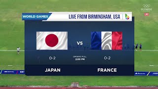 Japan - France Game 10 Ultimate Frisbee World Games 2022