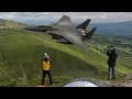 F-35s & F-15s TEARING THROUGH THE MACH LOOP - 4K