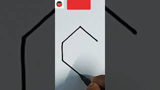 Draw a simple polygon using these simple steps #shorts #ashortaday Canvassing Passion