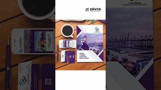 Brand Identity Design - zévra creative solutions #shorts #shortvideo