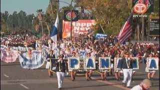 Colegio José Daniel Crespo en Desfile de las Rosas 2014