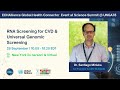 Data & Digital: RNA Screening for CVD & Universal Genomic Screening @UNGA78