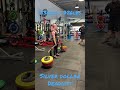 strongwoman lifts 330kg silver dollar deadlift shorts