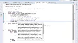 Sqlite Example With Android Part4