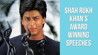 Shah Rukh Khan’s Filmfare Award Winning Speeches | Birthday Special | Filmfare Awards