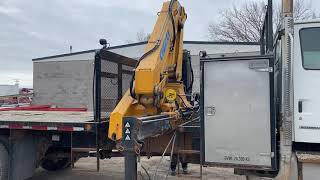 2006 Sterling Acterra Deck Truck With Effer Picker Crane