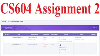 CS604 Assignment 2 | CS604 Assignment 2 Solution | CS604 ASSIGNMENT 2 SOLUTION FALL 2023