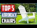 Top 5 Best Folding Adirondack Chairs in 2023 Reviews