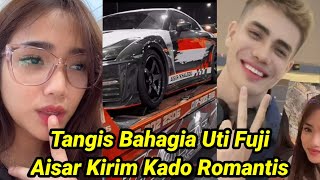 TANGIS FUJI TERKEJUT AISAR KHALED KIRIM KADO MOBIL ROMANTIS