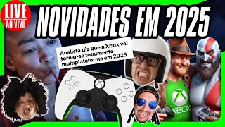 🚨 AO VIVO 19:30 h - Fim da Guerra de Consoles? Xbox Multiplataforma? Cópia de Controle?  🎮🔥 #podcast