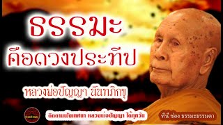 ธรรมะคือดวงประทีป เสียงเทศน์ หลวงพ่อปัญญา นันทภิกขุ  (ไม่มีโฆษณาแทรก)