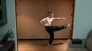 Uma sequência simples de movimentos Kung Fu para treinar em casa.