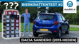 Dacia Sandero (2013-heden) - BIERKRATTENTEST #2 - AutoRAI TV