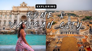 Best Places To Visit In Rome & Vatican City // Italy Travel Vlog