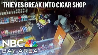 Thieves break into Morgan Hill cigar store, cause major damage