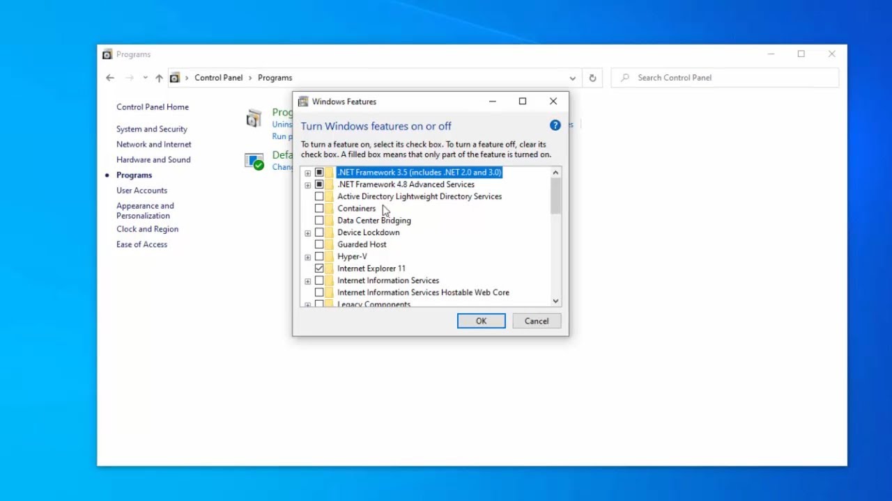 Cara Install Net Framework 3 5 Offline Di Windows 10 Cara Install Net Framework 3 5 Offline Di Windows 10