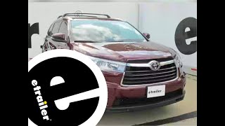 etrailer | 2014 Toyota Highlander Tekonsha Voyager Trailer Brake Controller: Complete Installation