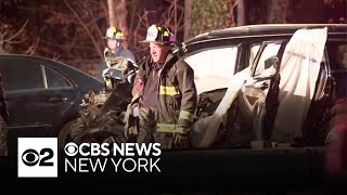 2 elderly victims killed in Southern State Parkway crash, police say