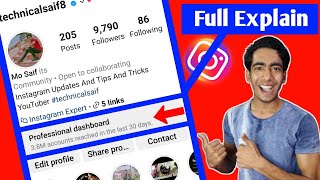 Instagram Professional Dashboard Full Explain | Instagram Professional Dashboard Use Kaise Kare